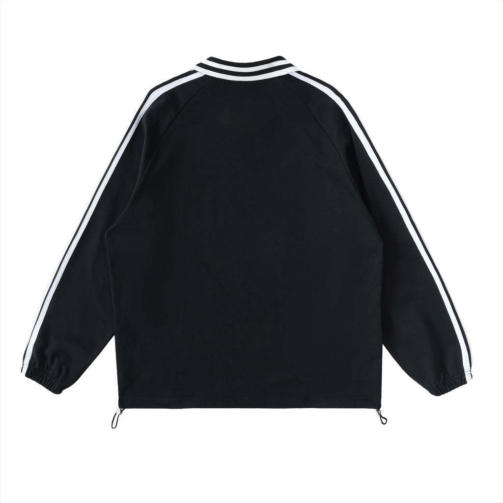 Street Contrast Collar Sweat
