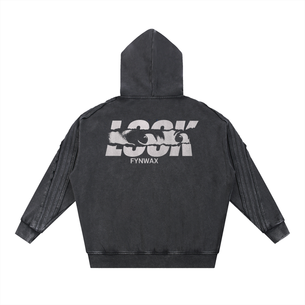 STREET WASH ZIP-UP HOODIE