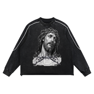 RAW EDGE MINERAL SWEATSHIRT