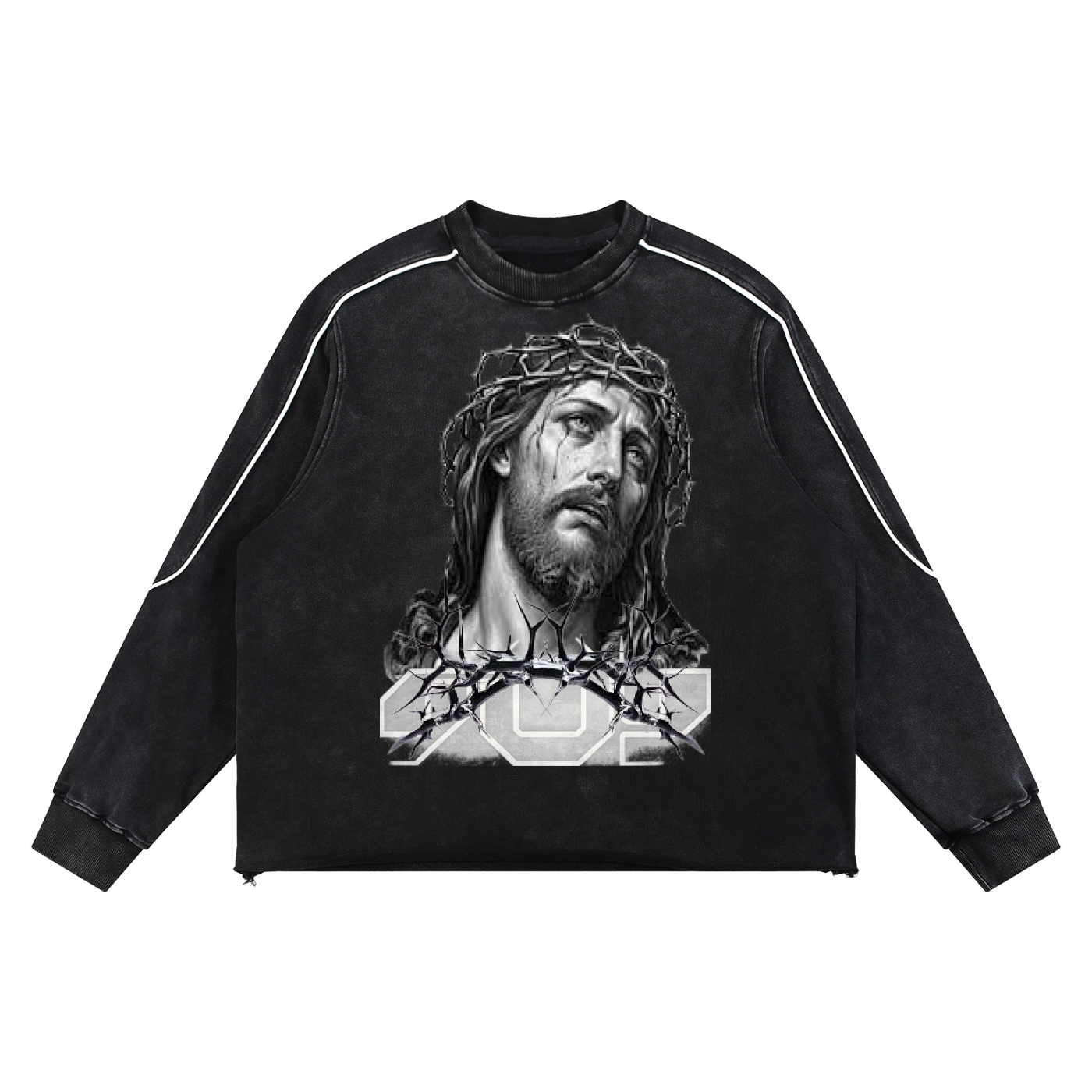 Raw Edge Mineral Sweatshirt