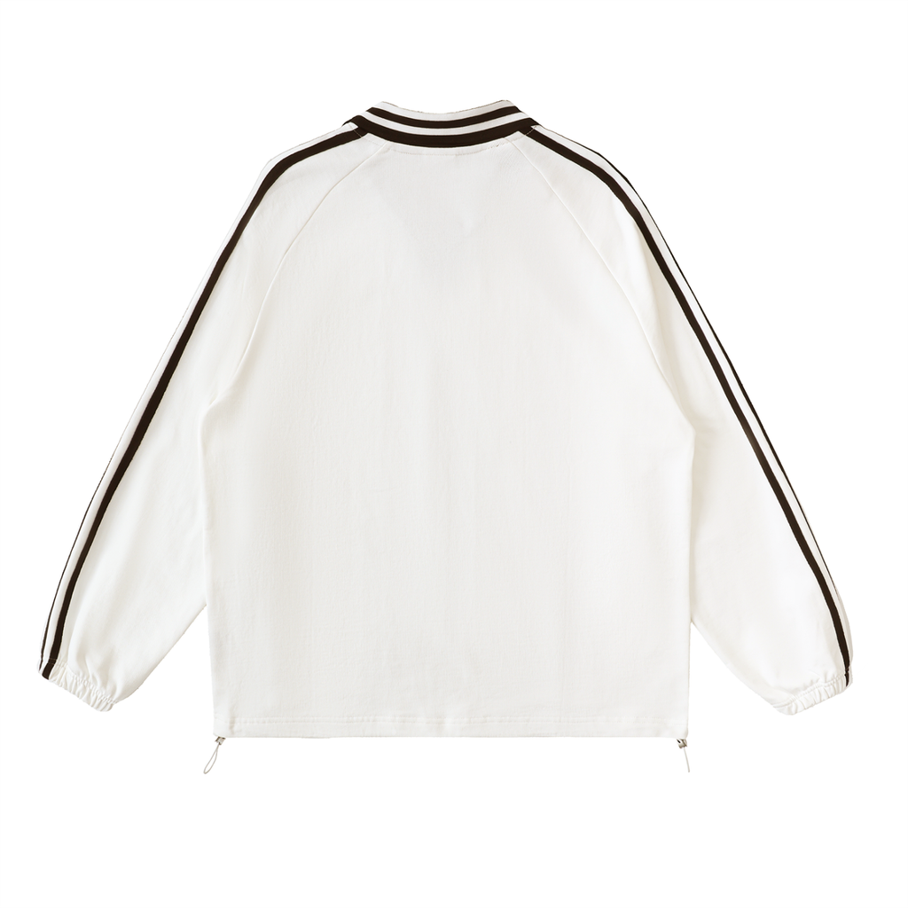 Street Contrast Collar Sweat