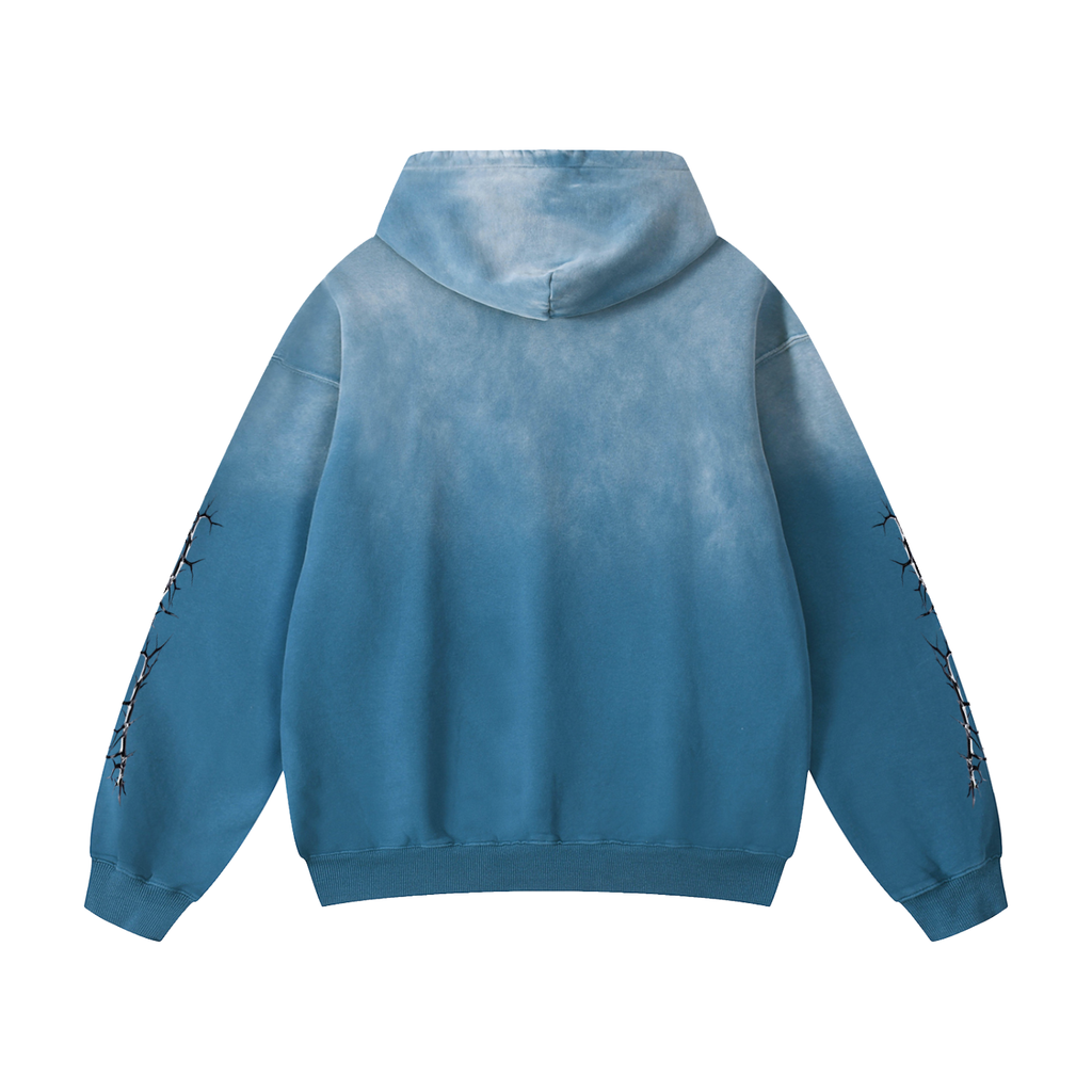 FadeWave Oversized Hoodie