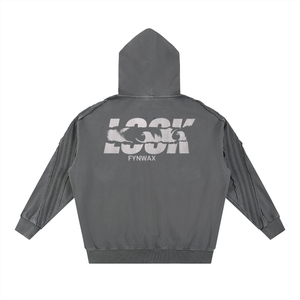 STREET WASH ZIP-UP HOODIE