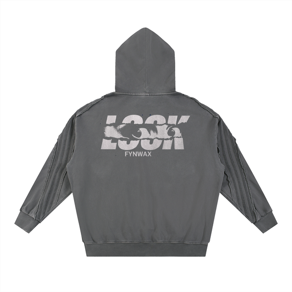 STREET WASH ZIP-UP HOODIE