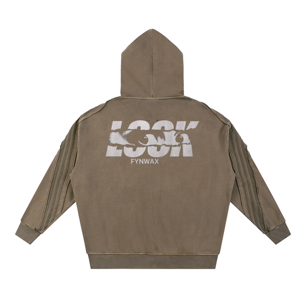 STREET WASH ZIP-UP HOODIE